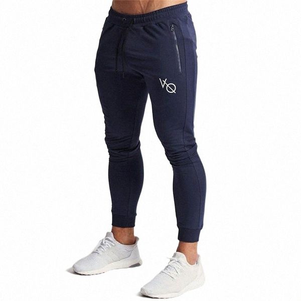 

men's pants jogger autumn fashion zipper pocket cotton casual fitness track outdoor streetwear clothing1 v1fh#, Black