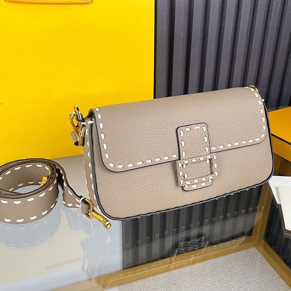 

luxury saddle crossbody fends bags for womens multicolor handbag designer sling bag baguette tote shoulder purses woman 7a fashion wallet j2