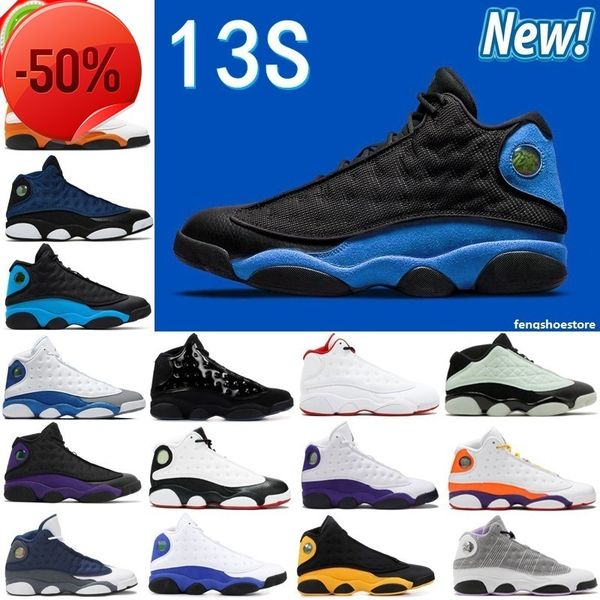 

boots jumpman 13 13s men basketball shoes hyper royal french blue linen island green obsidian bred midnight navy black cat del sol barons gy