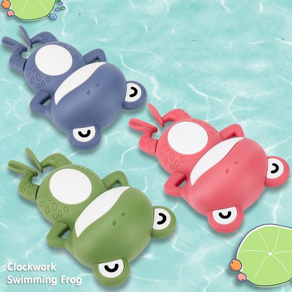 

baby bath toy 0 12 months for kids swimming pool game wind-up clockwork animals frog children water toys for kid gifts