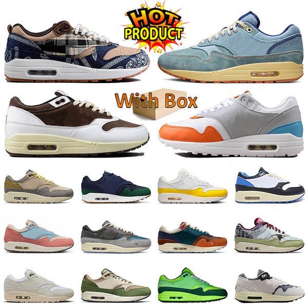 

with original box cushions 87 running shoes 1s platform fragment ts dirty denim dark russet hemp treeline oregon duck won-ang womens mens sn, White;red