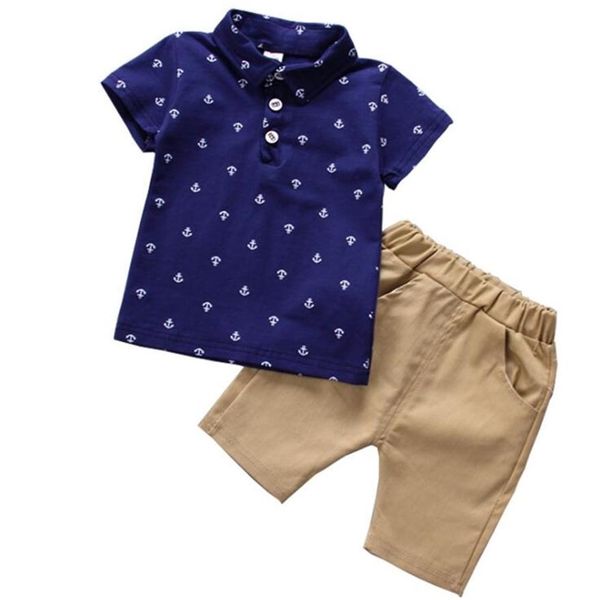 

toddler baby boy summer shirt clothing suit fashion leaf print set children infant boys girls 1 2 3 4 5 years 210727282o, White