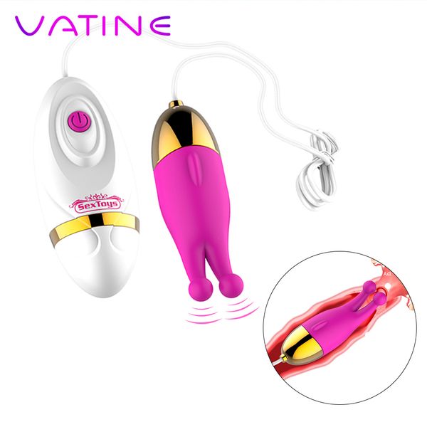 

beauty items vatine 12 speed g spot dildo vibrator fantasy jumping egg female vagina clitoris massager toys for women