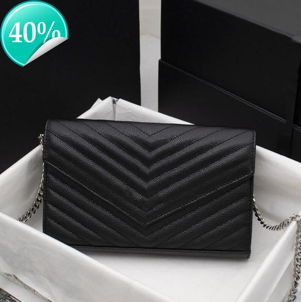 

designer evening bag new shoulder mini hand genuine leather com with box woc chain women luxurys fashion digners s female clutch classic gir