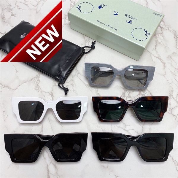 

sunglasses brands men's women's 2021 new off men's ow box same white women's fashion eri003, White;black