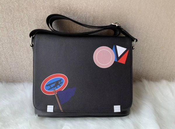 

DISTRICT PM shoulder bag famous Classic fashion Men messenger bags cross body Crossbody bag school bookbag N41034, Black plaid