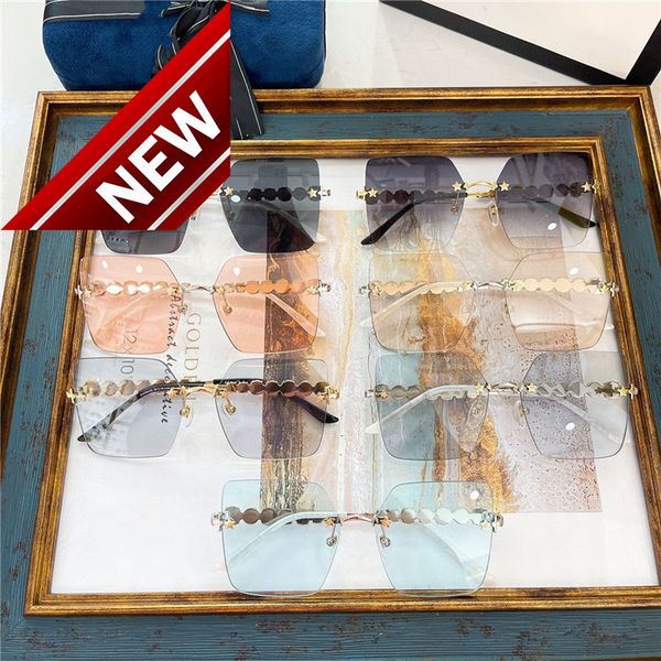 

sunglasses brands men's women's g's new fashion diamond star rivet framels square sunglass ni ni's sunglass gg0644, White;black