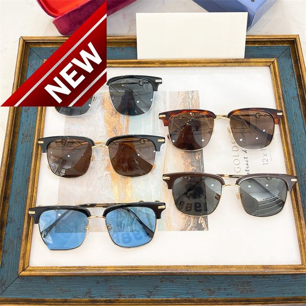 

sunglasses brands men's women's 2022 new g box sunglass fashion ins net red star same personalized gg0918, White;black