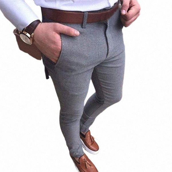 

men's pants suit pant men long casual business slim expandable trousers plain-front for men1 n1r4#, Black