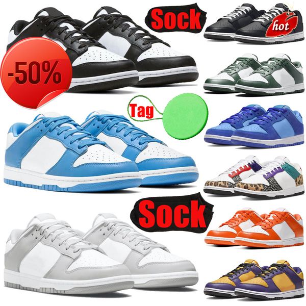 

casual shoes designer sneakers for mens womens panda university blue coast syracuse varsity green grey fog plate-forme men trainers, Black