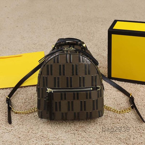 

school bags backpack designer backpacks handbags purse genuine leather imprint letters zipper women shoulder crossbody bags cla