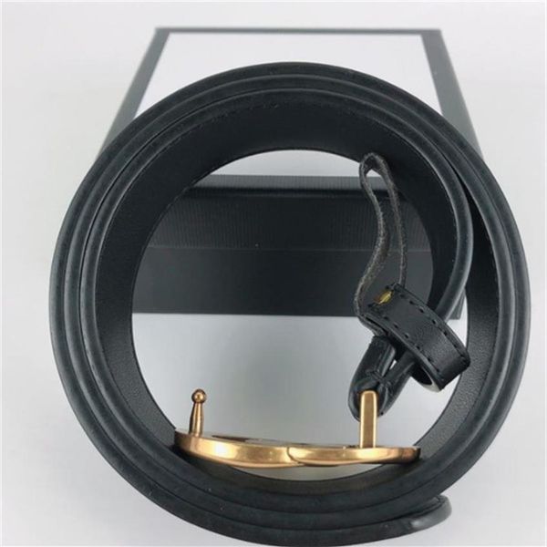 

fashion luxury belt buckle belt designer design of men and women of men's gold buckle belt343q, Black;brown