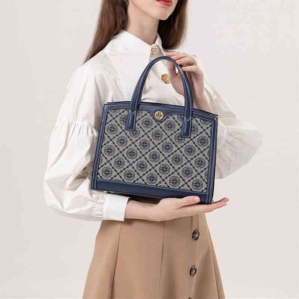

luxury designers handbags purses tary burchss bag women tote brand letter embossing genuine leather shoulder bags retro style printed color
