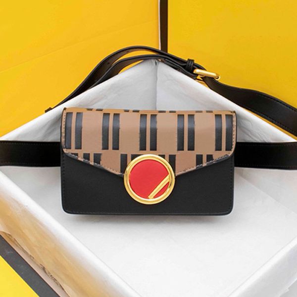 

luxury saddle crossbody fends bags for womens multicolor handbag designer sling bag baguette tote shoulder purses woman 7a fashion wallet wj