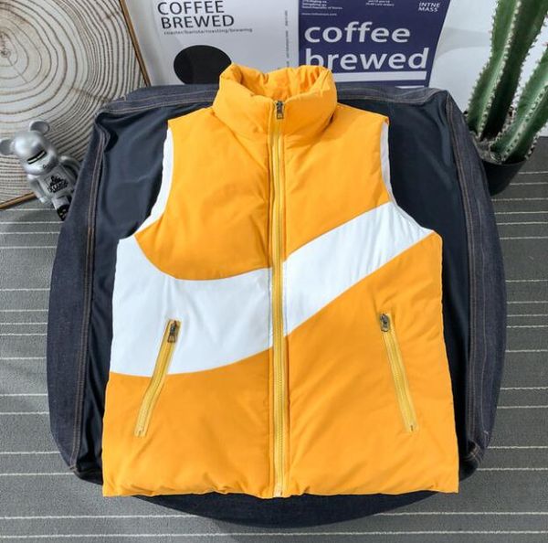 

luxury down cotton vest puffer jacket's canadian style mens designer sports brand jacket coat men and women winter men's warm vest, Black;white