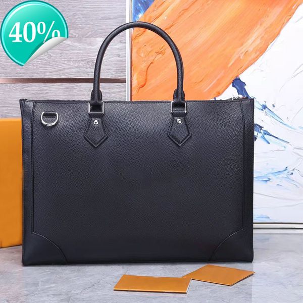 

designer evening bag new shoulder mini hand 5a men briefcase black leather digner fashion classic travel s sacoche pochette busins