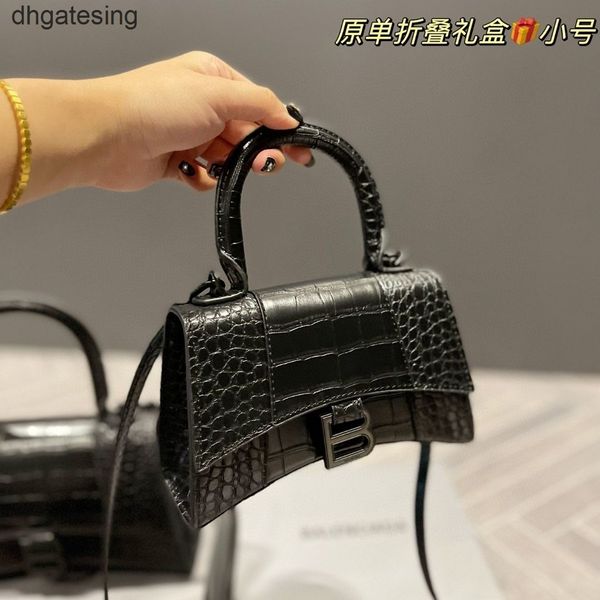 

bag bags portable balencaigass 2022 hourglass summer calfskin one shoulder fashion high sense foreign handbags 9nas