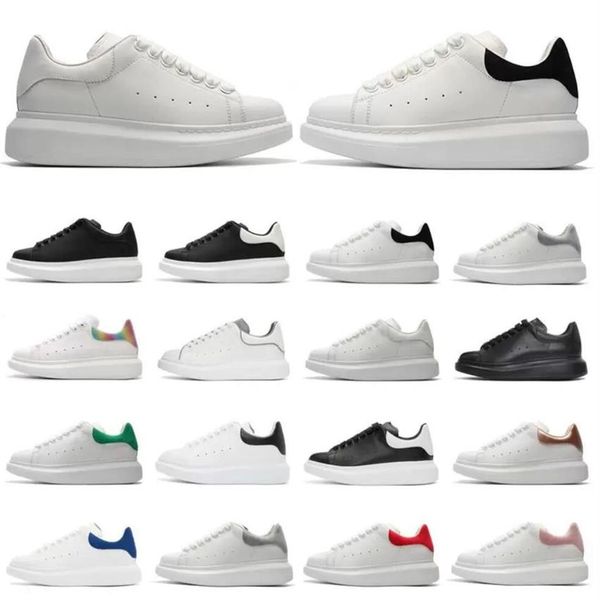 

2021 designer white black shoes classic suede velvet leather women womens flats platform oversized men mens espadrille flat sole210o