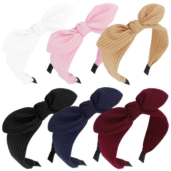 

headbands bow for women cute knotted headband girls fashion wide turban plain red white blue hair bands accessories hallowee vipjewel amcgv, Silver