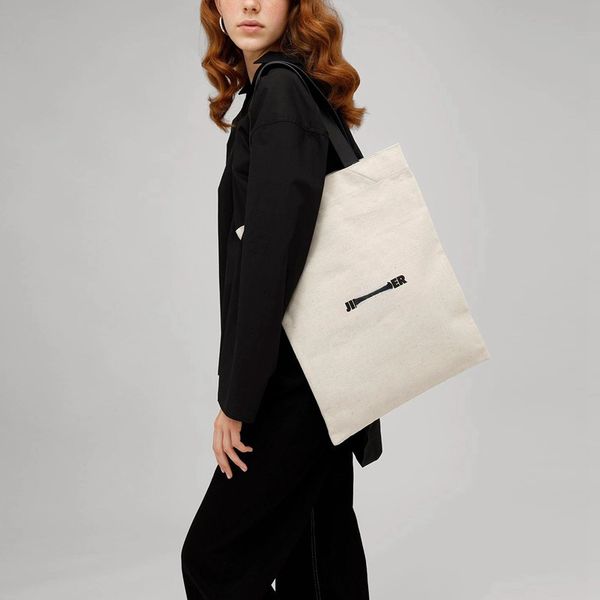 

simple style canvas bag one shoulder cowhide patchwork fahion tote bags