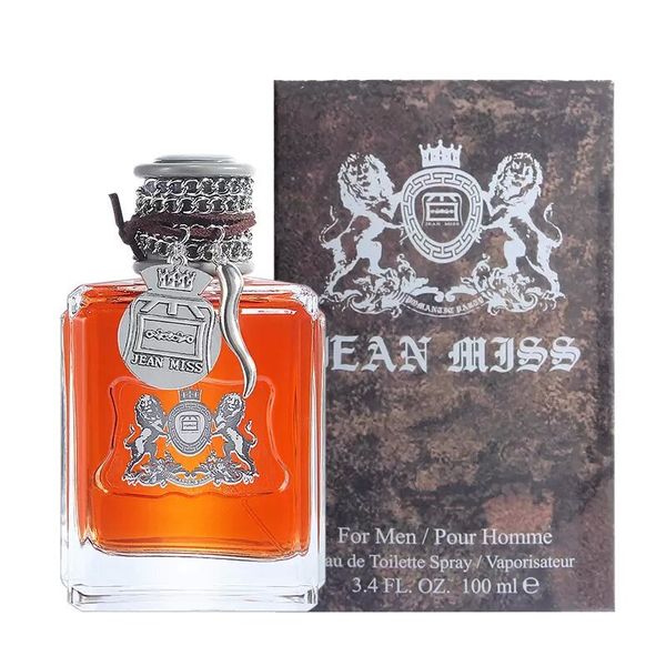 

jean miss men perfume lasting eau de toilette seduces feromones men's spray bottle cologne 100ml