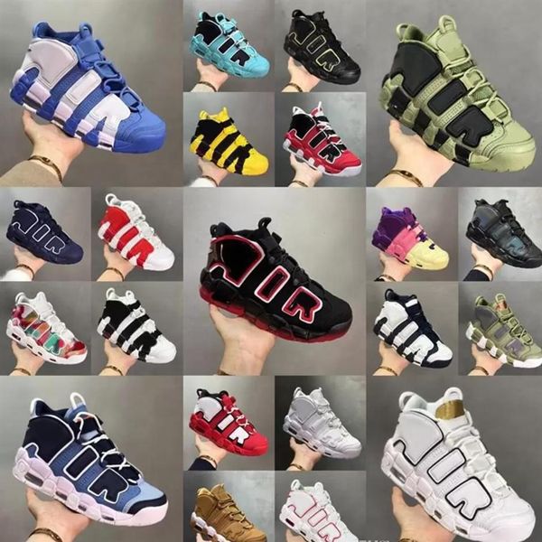 

2022 new printing sneakers men casual shoes training shoe trainer wild basketball shoes new uptempos scottie pippen shoes343c, Black