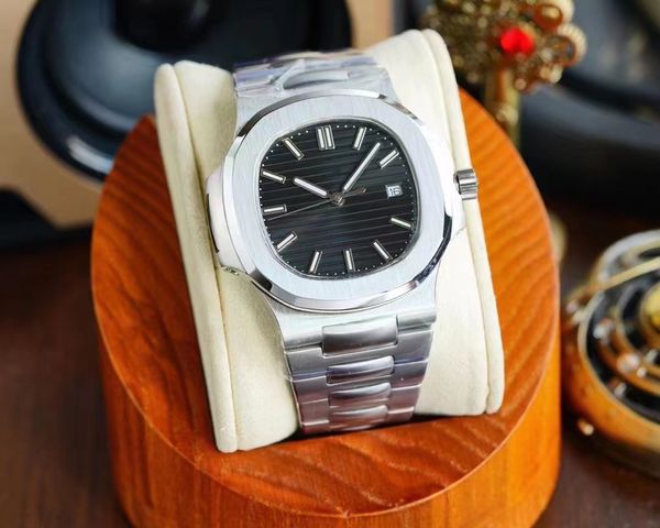 

luxury nautilus gold watch womens designer movement watches mens sports fusion automatic mechanical 40mm never fade square blue plate stainl, Slivery;brown