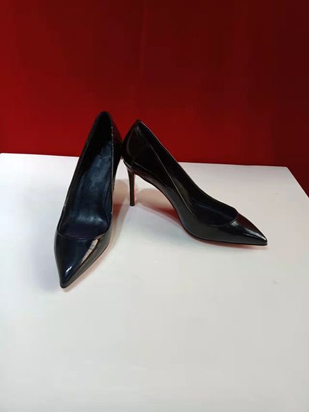 

spring ladies elegant sandals new fashion women dress shoes genuine leather beautiful appearance, Black