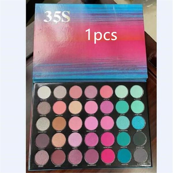

2021 pearlescent shimmer 35 colors eyeshadow palette remember me shadow pressed pigment limited edition 1pcs3028