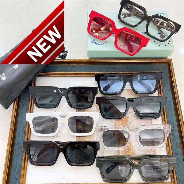 

sunglasses brands men's women's off trendsetter white men's 2020 new ow box star net red same women, White;black
