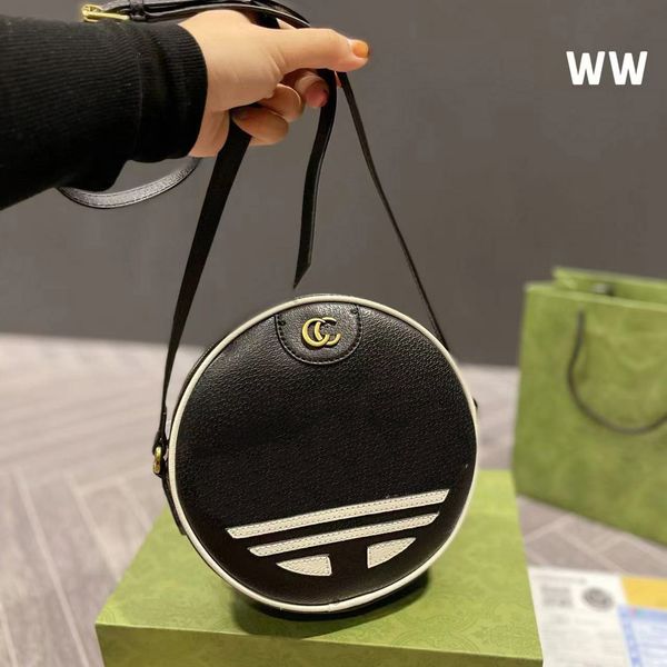 

designer fanny pack round messenger bag popular style handbag houlder bags fashion letter joint bag 5a quality small wallet