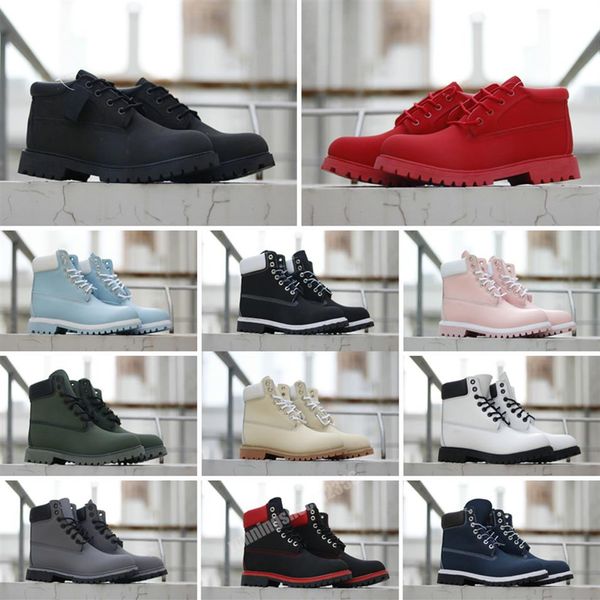 

2022 timber boots black yellow land high mens designer camouflage leather winter snow boot men women waterproof with fur ke244d