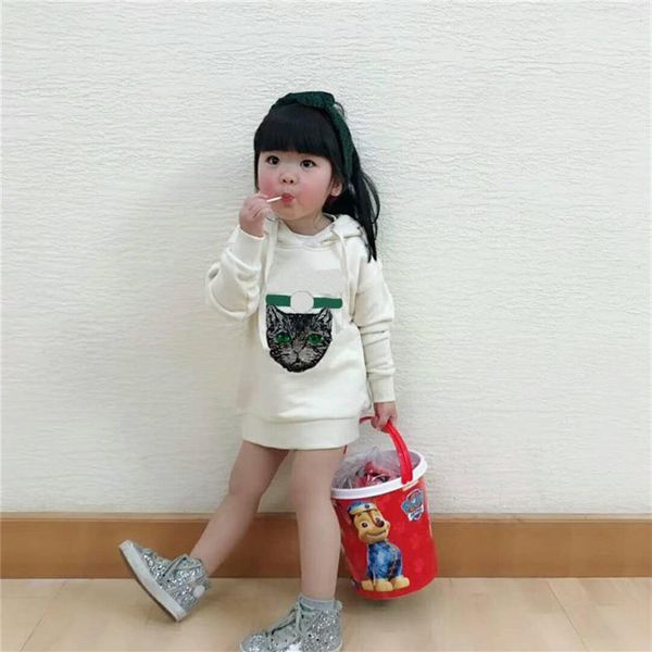 

sell baby hoodies kids girls boys clothes long sleeve sweaters autumn winter elegant hooded sweatershirts cute classic pa2821, Black