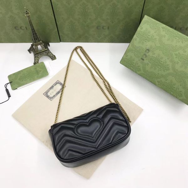 

beauty popular bag fashion genuine leather womens designer crossbody bags women and men wallets change wrist purse luxury handbags classic s