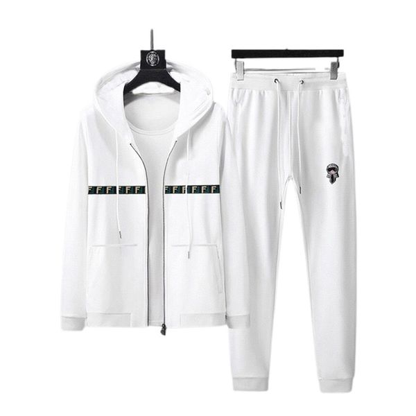 

2022mens tracksuits sweater trousers set designer hoodies streetwear sweatshirts quality sports suit embroidery plush letter decoration size, Gray