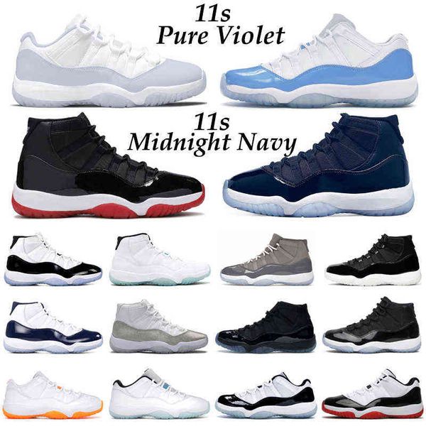 

low jumpman 11 basketball shoes men women 11s pure violet cherry cool grey midnight navy university blue bred mens trainers sport sneakers