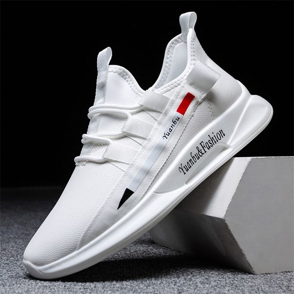 

dress shoes men casual shoes breathable outdoor mesh light sneakers male fashion shoe comfortable footwear men shoes 220919, Black