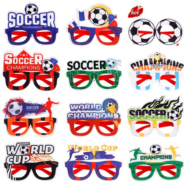 

sunglasses brands men's women's qatar world cup decorative pgraphy props football fan suppli party carnival style glass, White;black