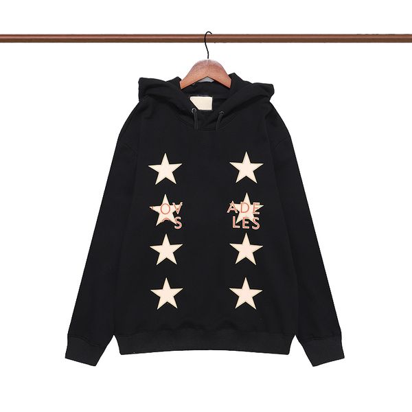 

fashion hoodies men pullover designer long sleeved casual hoodie sweatshirts, Black