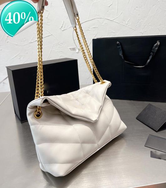 

designer evening bag new shoulder mini hand ladi loulou s leather real msenger crossbody chain women's purse key card tote with box