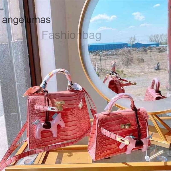 

bag designer foreign fashion bags shoulder style kellysbag crocodile handbag 2022 sense hand single mess