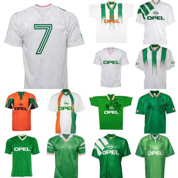 

2002 1997 houghton keane retro soccer jerseys 1990 1992 1994 1996 02 90 92 94 96 97 98 away classic mcgrath duff staunton mcateer man footba, Black