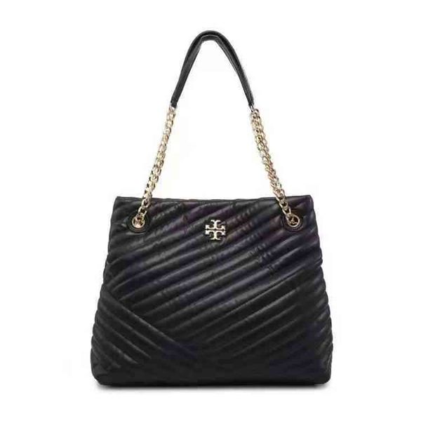 

bags luxury torysburchs designer handbag 2022 striped embroidered women's bag sheepskin shoulder large capacity tote chain strip mommy