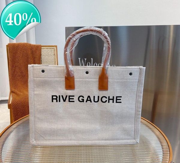 

designer evening bag new shoulder mini hand trend women rive gauche tote shopping s linen large beach s digner travel crossbody satchel wall