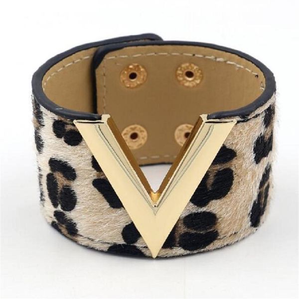 

designer bangle new designer bracelet v shape leopard bracelet bijoux de createurs de luxe femmes bracelets fashion designer jewelry253k, Golden;silver