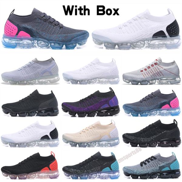 

2021 vapour 2 0 run utility runner shoes knit cpfm mens womens moc trainers outdoors sports sneakers eur 36-45268p, Black;brown
