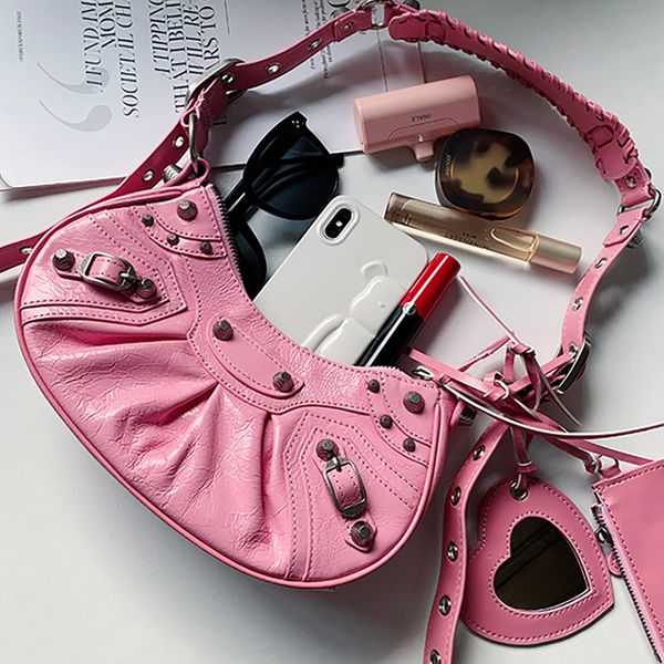 

shoulder bags cross body the tote bag handbag women lady le cagole motorcycle genuine leather clutch retro vintage luxury designers handbags