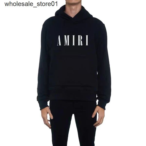 

men's hoodies sweatshirts 2022 men's printed hoodie fashion brand, Black