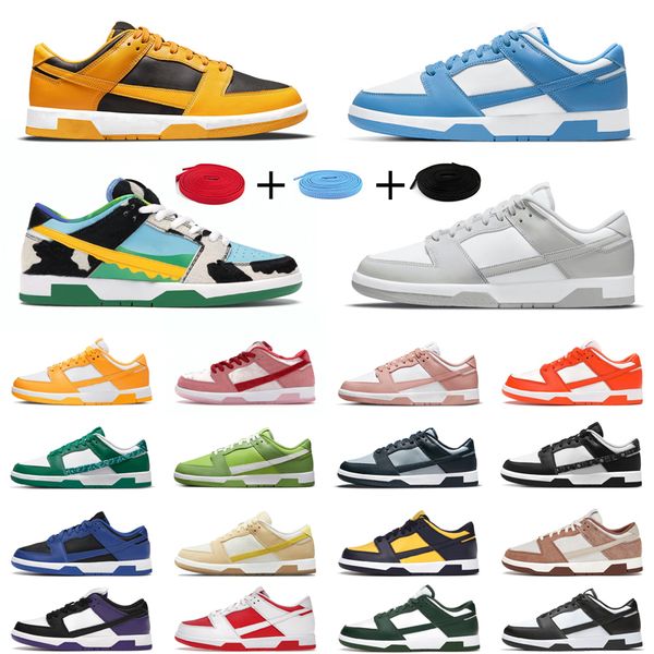 

desginer lows unc running shoes black white panda men women flat sneakers university blue coast pn dust outdoor mens trainers