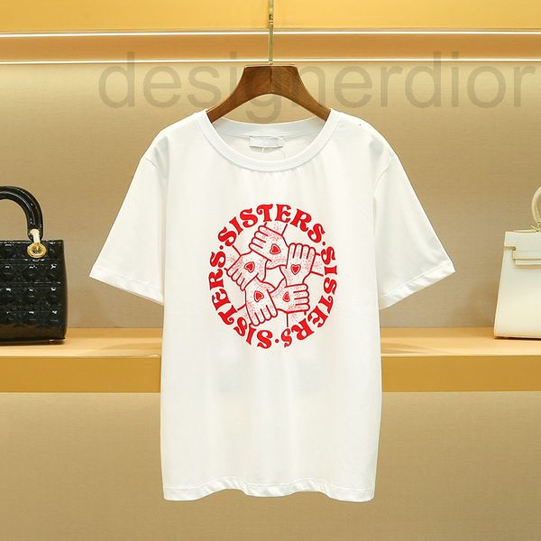 

women's hoodies & sweatshirts designer family white short sleeve t-shirt women autumn 2022 women's clothing korean version round n, Black